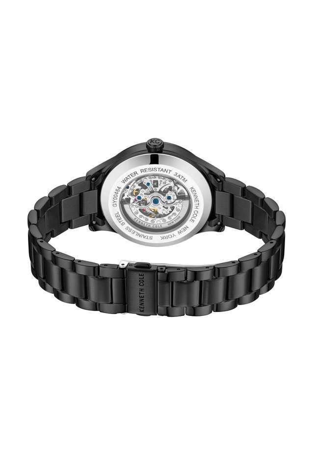 42-mm-Black-Dial-Stainless-Steel-Analogue-Watch-For-Men---KCWGY0046403MN