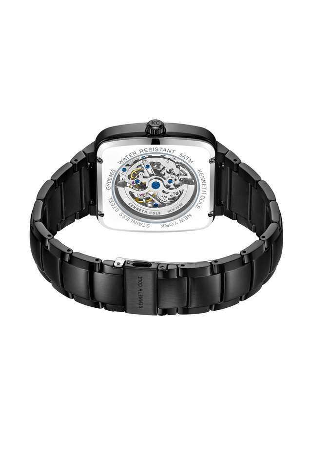 40-mm-Black-Dial-Stainless-Steel-Analogue-Watch-For-Men---KCWGY0046503MN
