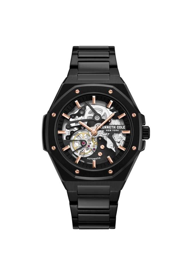 Automatic-42-mm-Black-Dial-Stainless-Steel-Analogue-Wrist-Watch-for-Men---KCWGY0058902MN