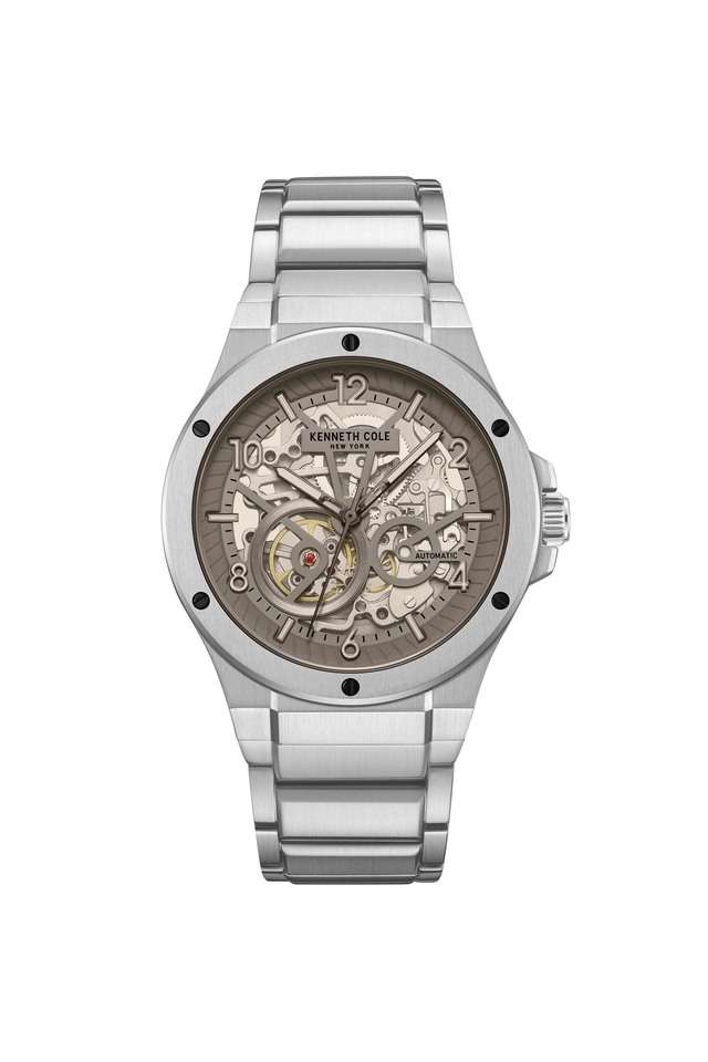 Automatic-42-mm-Grey-Dial-Stainless-Steel-Analogue-Wrist-Watch-for-Men---KCWGY0063302MN