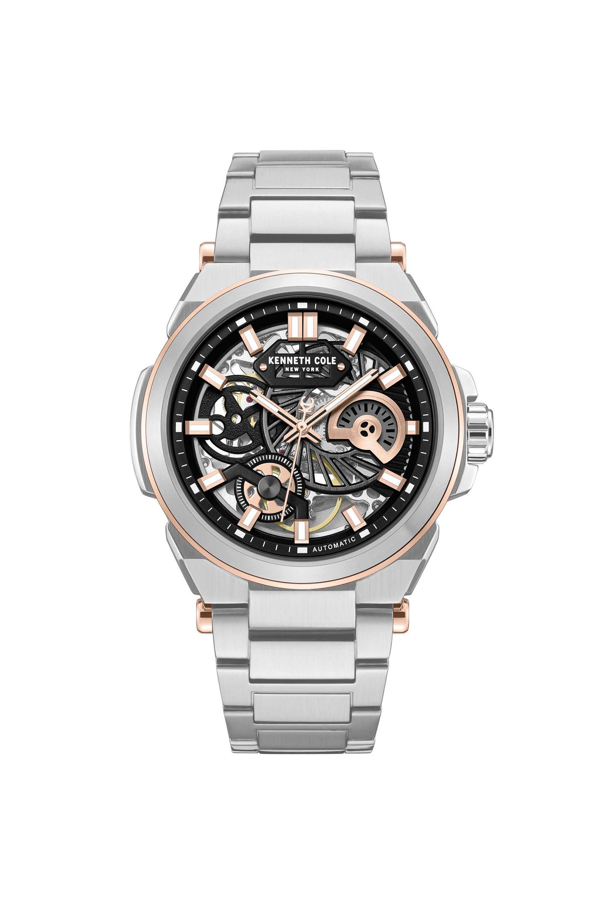 42-mm-Black-Dial-Stainless-Steel-Analogue-Watch-For-Men---KCWGY0065605MN