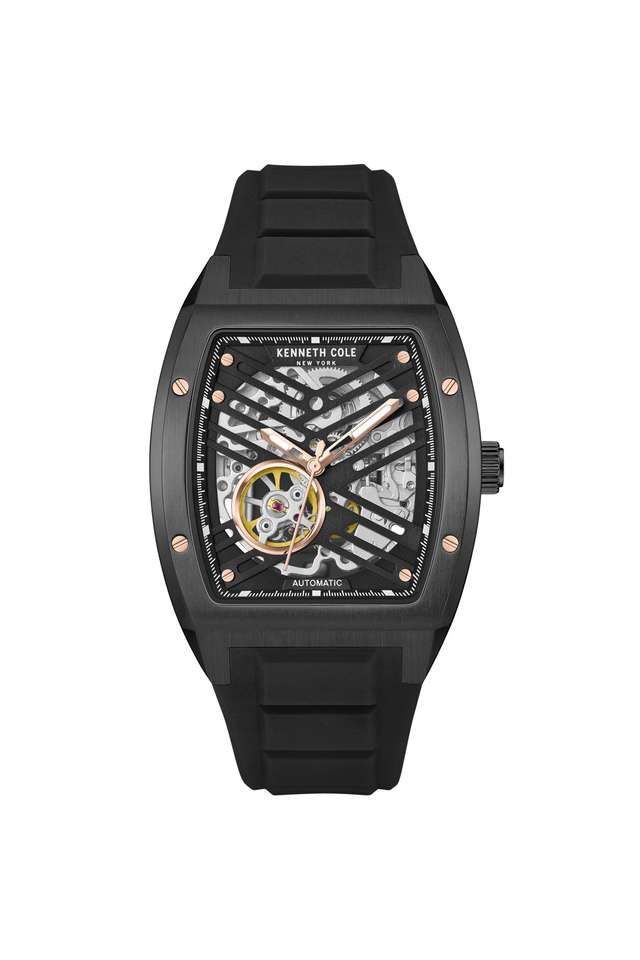 40-mm-Black-Dial-Silicone-Analogue-Watch-For-Men---KCWGZ0046103MN