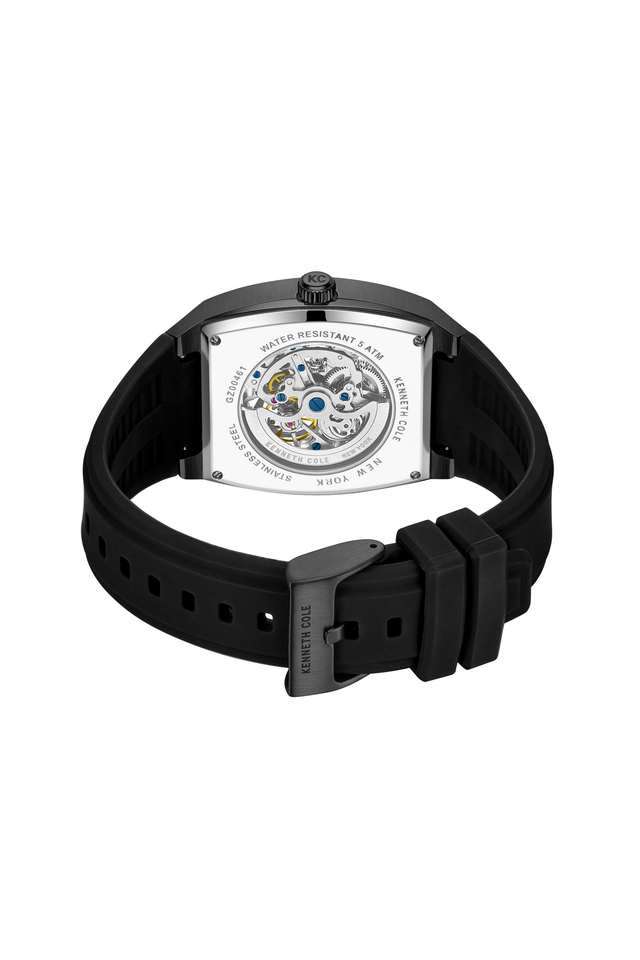 40-mm-Black-Dial-Silicone-Analogue-Watch-For-Men---KCWGZ0046103MN