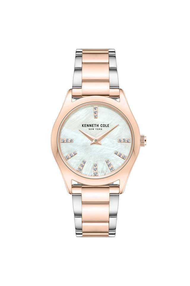 Quartz-34-mm-Silver-Dial-Stainless-Steel-Analogue-Wrist-Watch-For-Women---KCWLG0048403LD