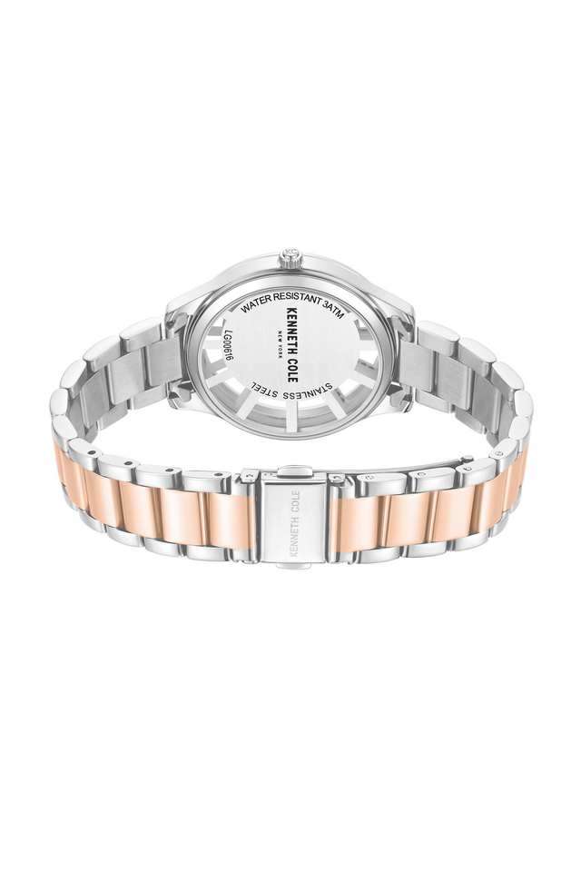 Quartz-36-mm-Silver-Dial-Stainless-Steel-Analogue-Watch-for-Women---KCWLG0061604LD