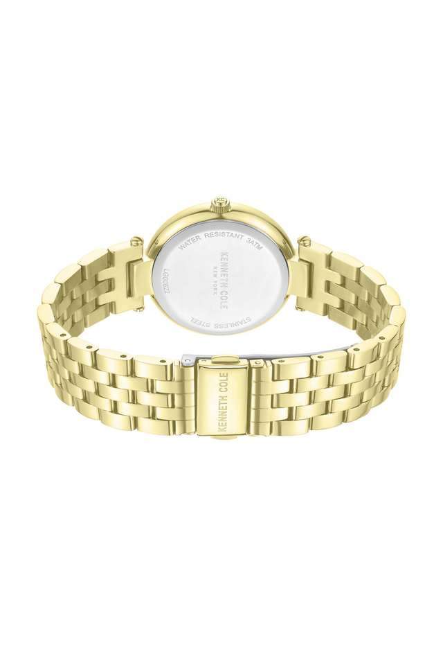 Quartz-32-mm-Green-Dial-Stainless-Steel-Analogue-Watch-for-Women---KCWLG0062202LD