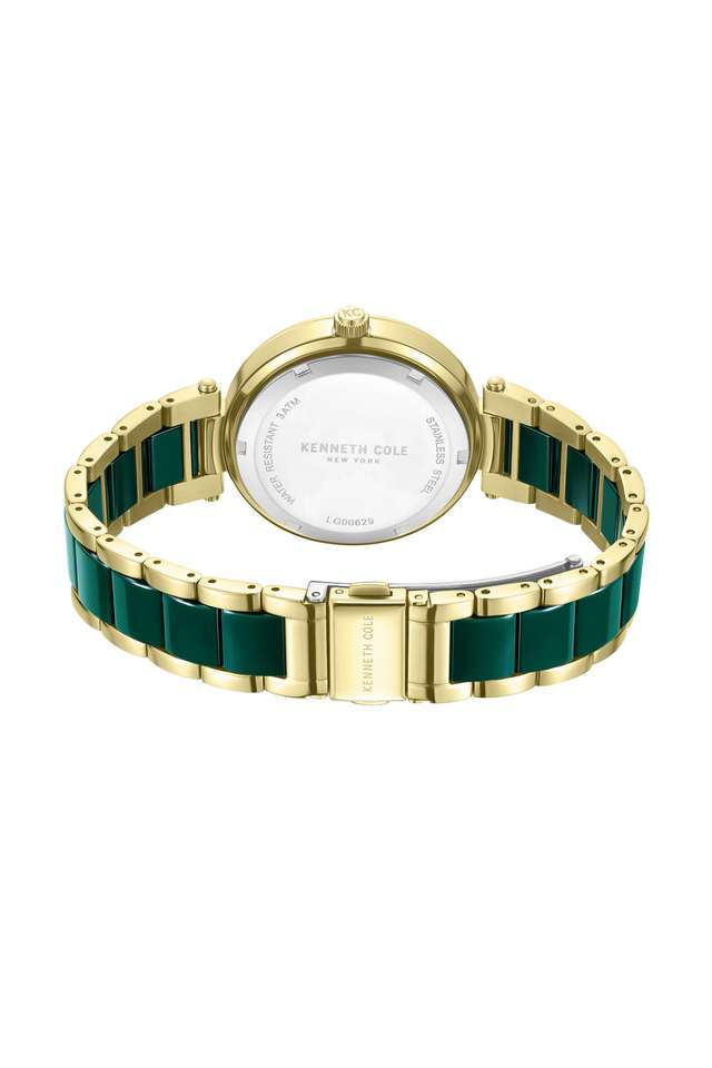 Quartz-37-mm-Green-Dial-Ceramic-Analogue-Wrist-Watch-for-Women---KCWLG0062903LD