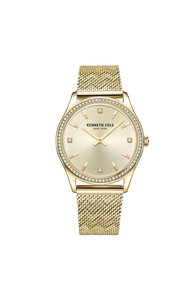 Womens-34-mm-Modern-Classic-Champagne-Dial-Stainless-Steel-Watch