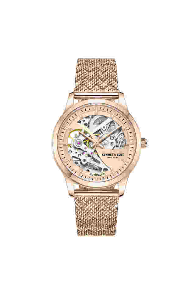 Automatic-36-mm-Rose-Gold-Dial-Stainless-Steel-Analog-Watch-for-Women