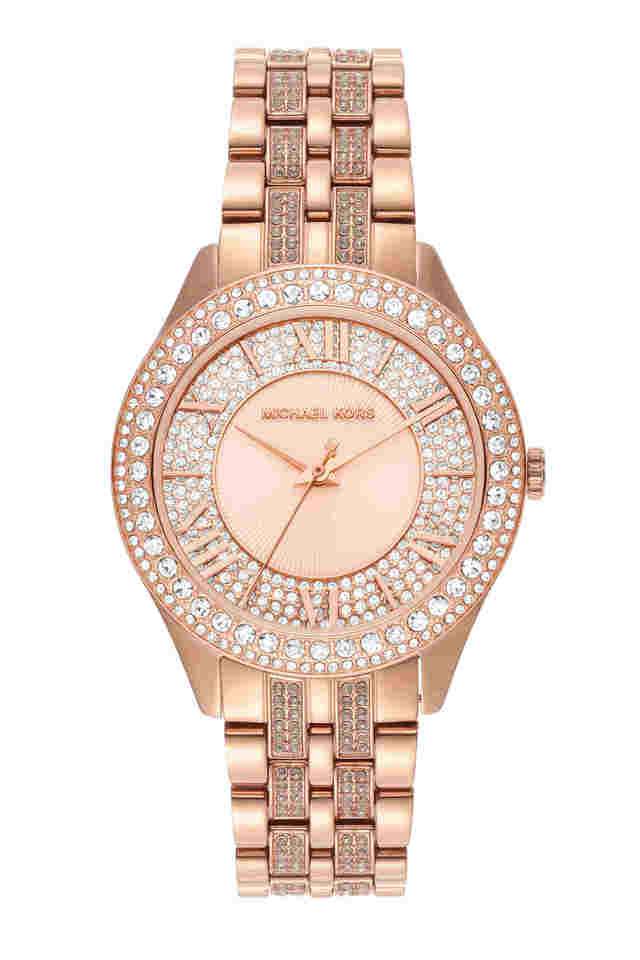 Harlowe-38-mm-Rose-Gold-Dial-Stainless-Steel-Analog-Watch-for-Women---MK4710I