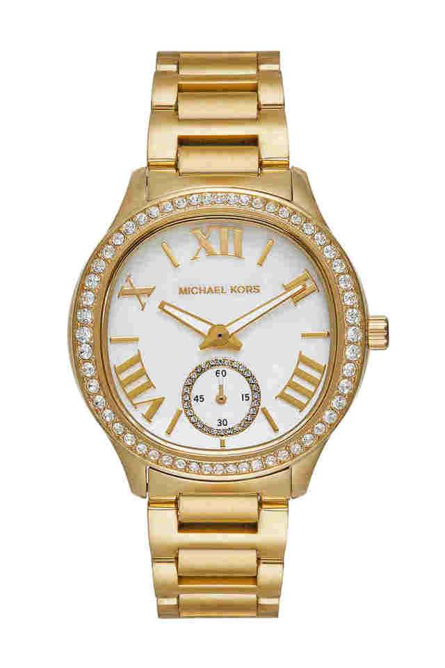Sage-38-mm-White-Dial-Stainless-Steel-Analogue-Wrist-Watch-for-Women---MK4805I