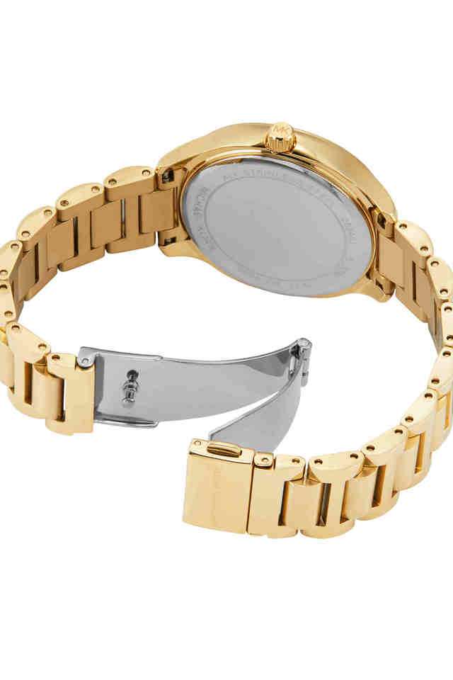 Sage-38-mm-White-Dial-Stainless-Steel-Analogue-Wrist-Watch-for-Women---MK4805I
