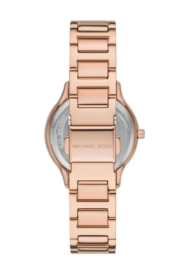 Sage-31-mm-White-Dial-Stainless-Steel-Analogue-Wrist-Watch-for-Women---MK4823