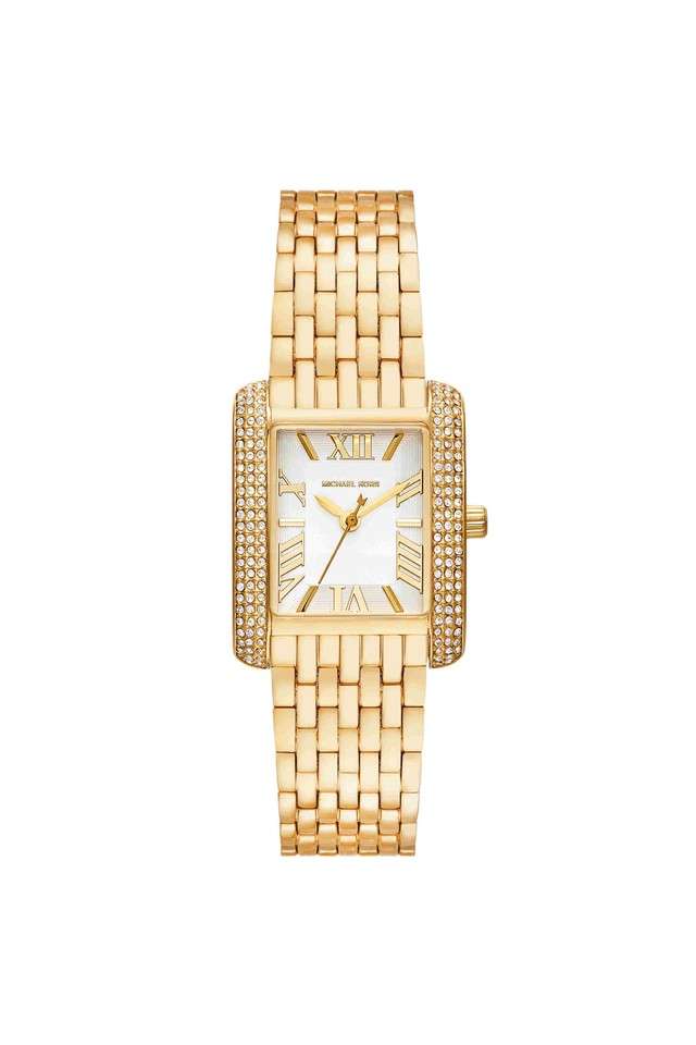 Emery-27-mm-White-Dial-Stainless-Steel-Analogue-Wrist-Watch-for-Women---MK4826