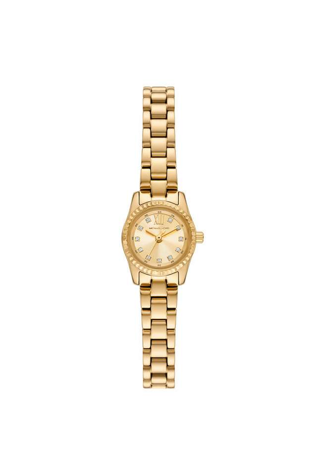 Lexington-19-mm-Gold-Stainless-Steel-Analogue-Watch-for-Women---MK4862