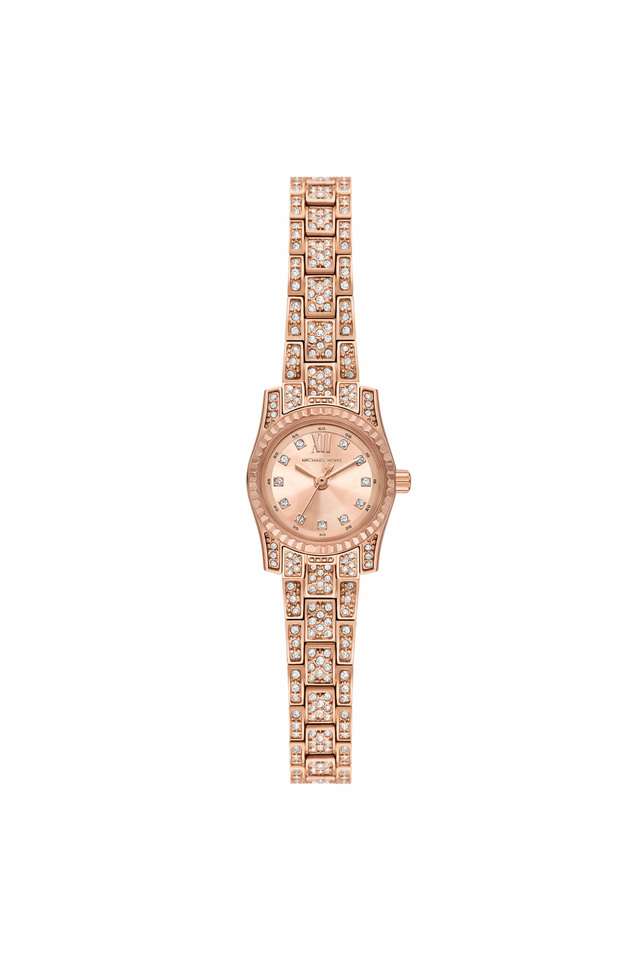 Lexington-19-mm-Rose-Gold-Dial-Stainless-Steel-Analogue-Wrist-Watch-for-Women---MK4863