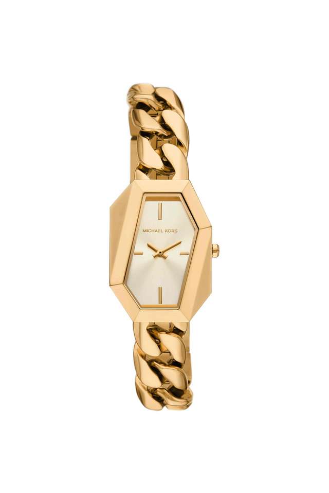 Suri-24-mm-Gold-Dial-Stainless-Steel-Analogue-Watch-for-Women---MK4878I