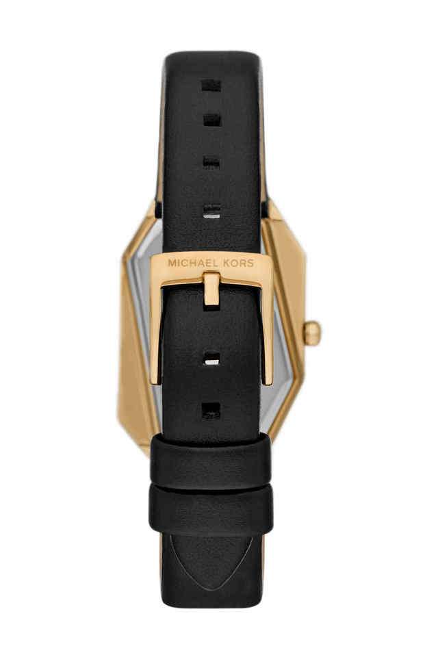Suri-24-mm-Gold-Dial-Leather-Analogue-Watch-for-Women---MK4880I