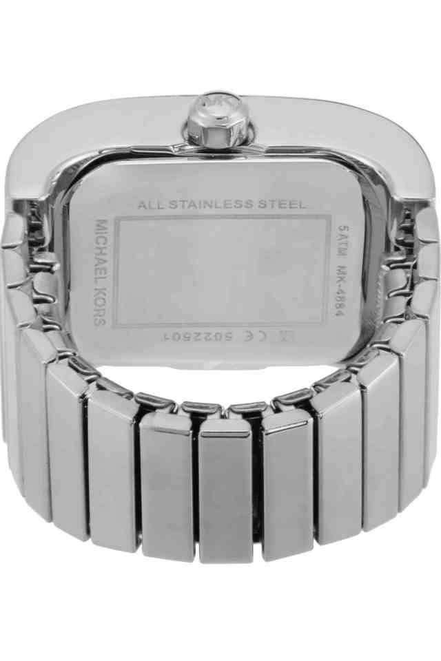 Darrington-13-mm-White-Dial-Stainless-Steel-Analogue-Watch-for-Women---MK4884