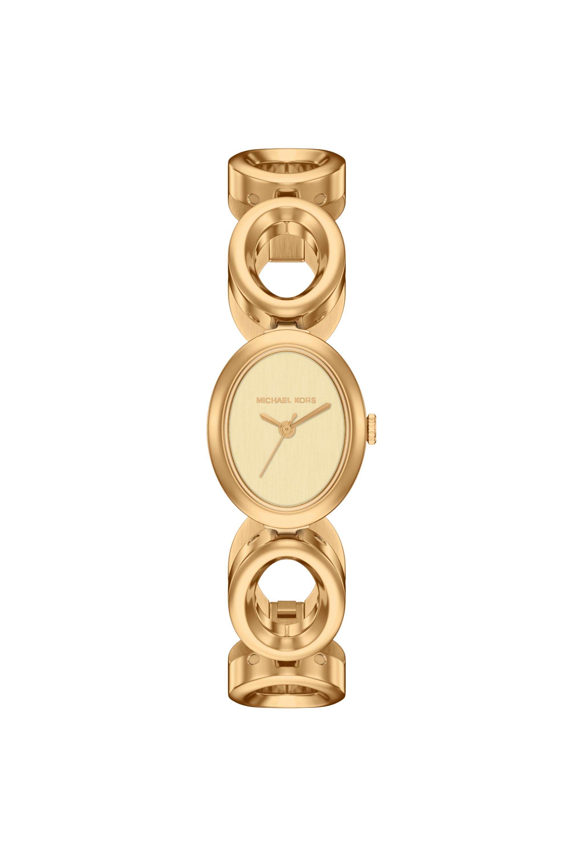 Maude-22-mm-Gold-Dial-Stainless-Steel-Analogue-Watch-For-Women---MK4957