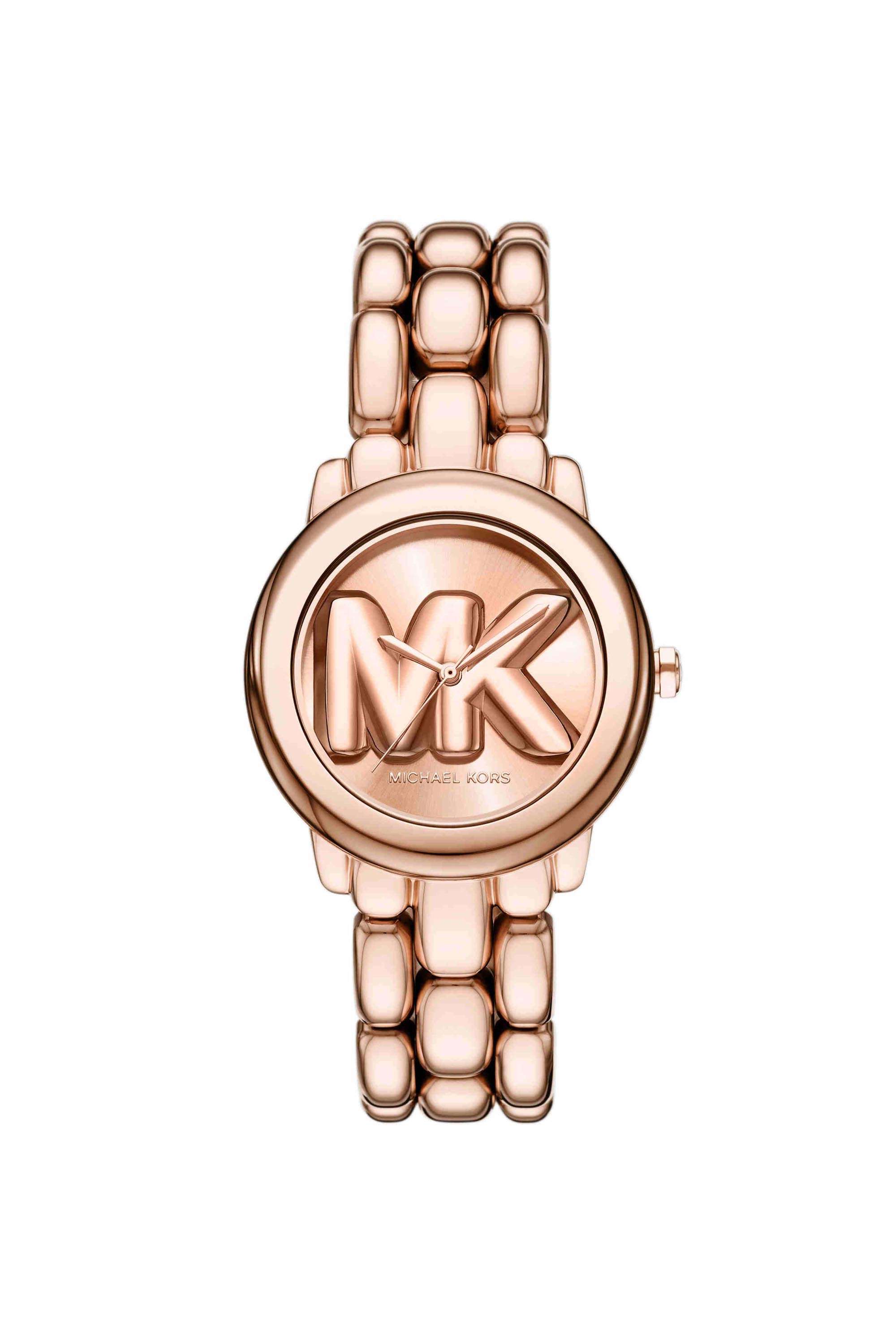 Phoebe-36-mm-Rose-Gold-Dial-Stainless-Steel-Analogue-Watch-For-Women---MK4962