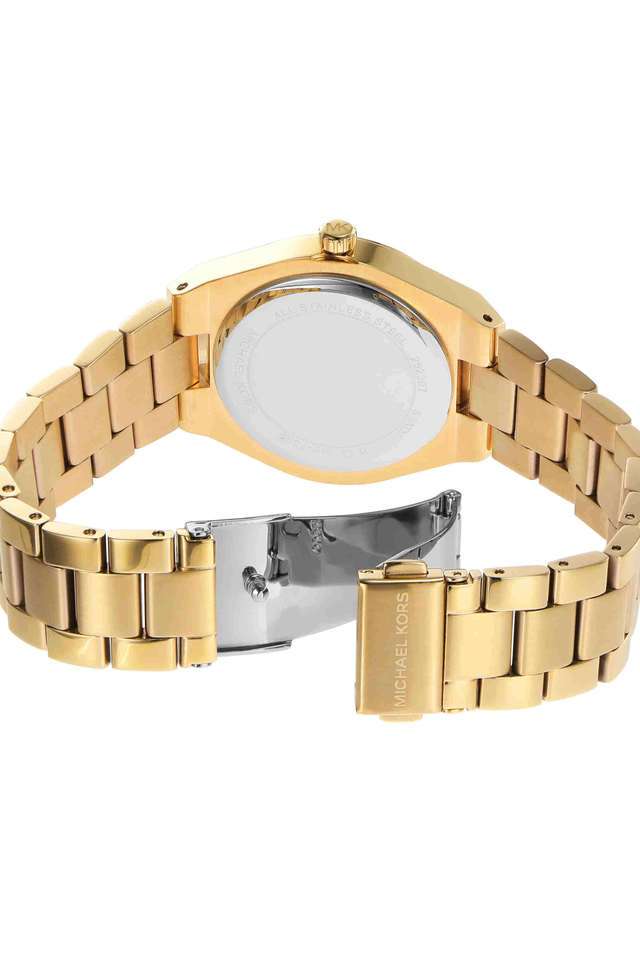 Lennox-37-mm-White-Stainless-Steel-Analogue-Watch-For-Women---MK7391I