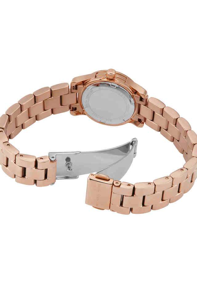 Runway-26-mm-Rose-Gold-Dial-Stainless-Steel-Analogue-Wrist-Watch-for-Women---MK7458