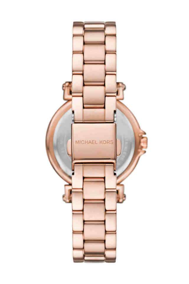 Maren-33-mm-Rose-Gold-Dial-Stainless-Steel-Analogue-Watch-for-Women---MK7491
