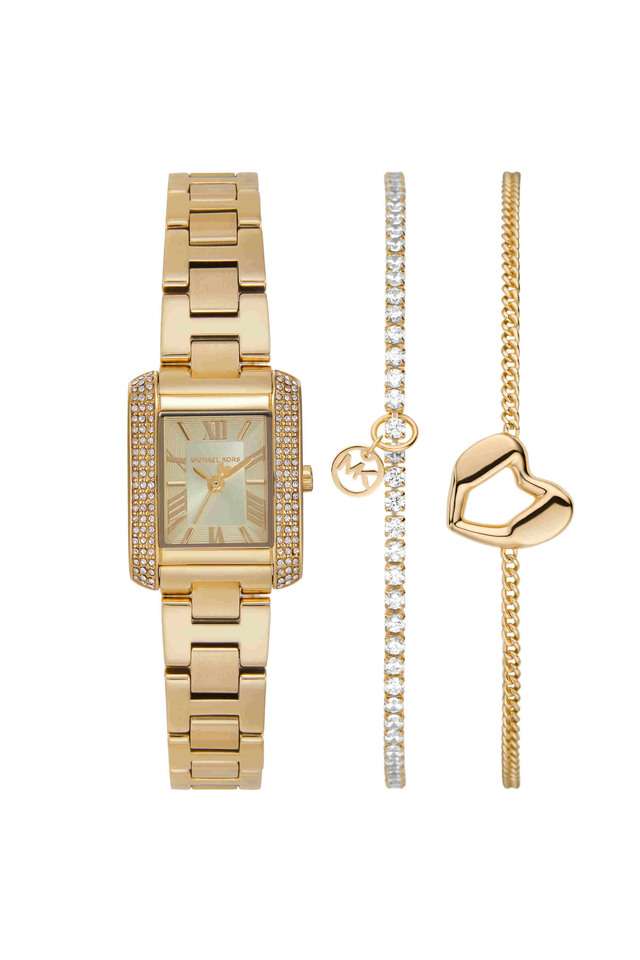 Emery-22-mm-Gold-Dial-Stainless-Steel-Analogue-Wrist-Watch-for-Women---MK7510SET