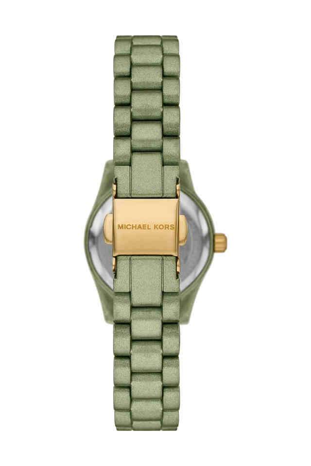 Lexington-26-mm-Green-Dial-Stainless-Steel-Analogue-Watch-for-Women---MK7517LE