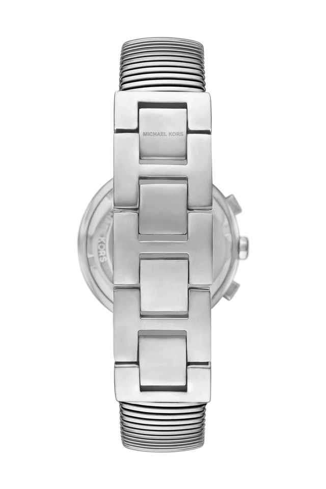 Gramercy-36-mm-Silver-Dial-Stainless-Steel-Chronograph-Watch-for-Women---MK7526I