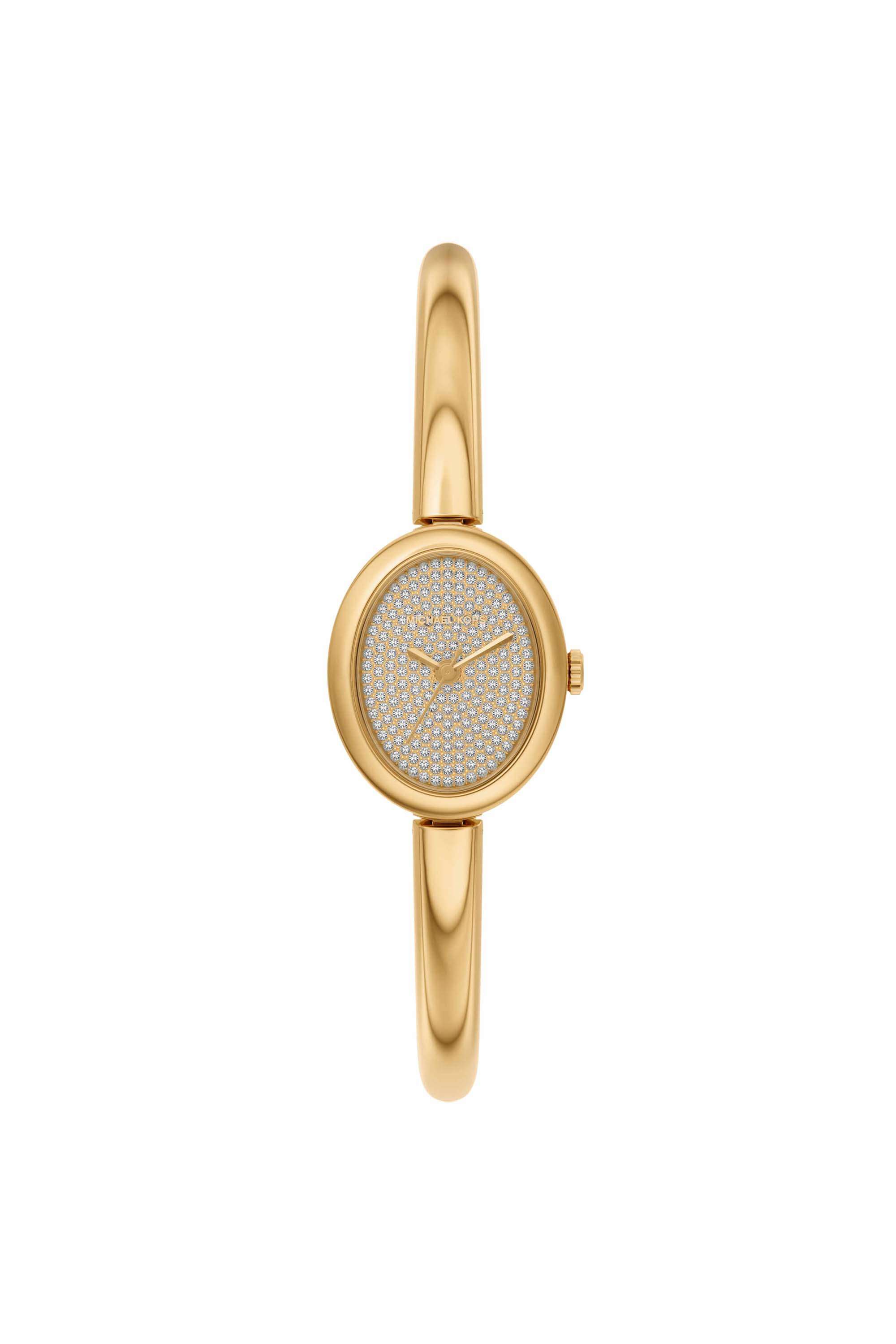 Maude-21-mm-Gold-Dial-Stainless-Steel-Analogue-Watch-For-Women---MK7593