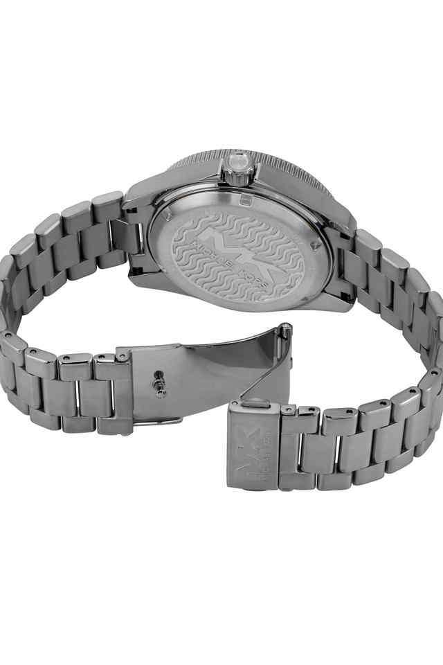 Maritime-42-mm-White-Dial-Stainless-Steel-Analogue-Wrist-Watch-for-Men---MK9163I