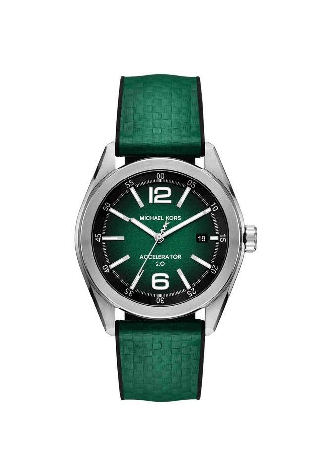 Accelerator-2-42-mm-Green-Dial-Fabric-Analogue-Watch-for-Men---MK9173