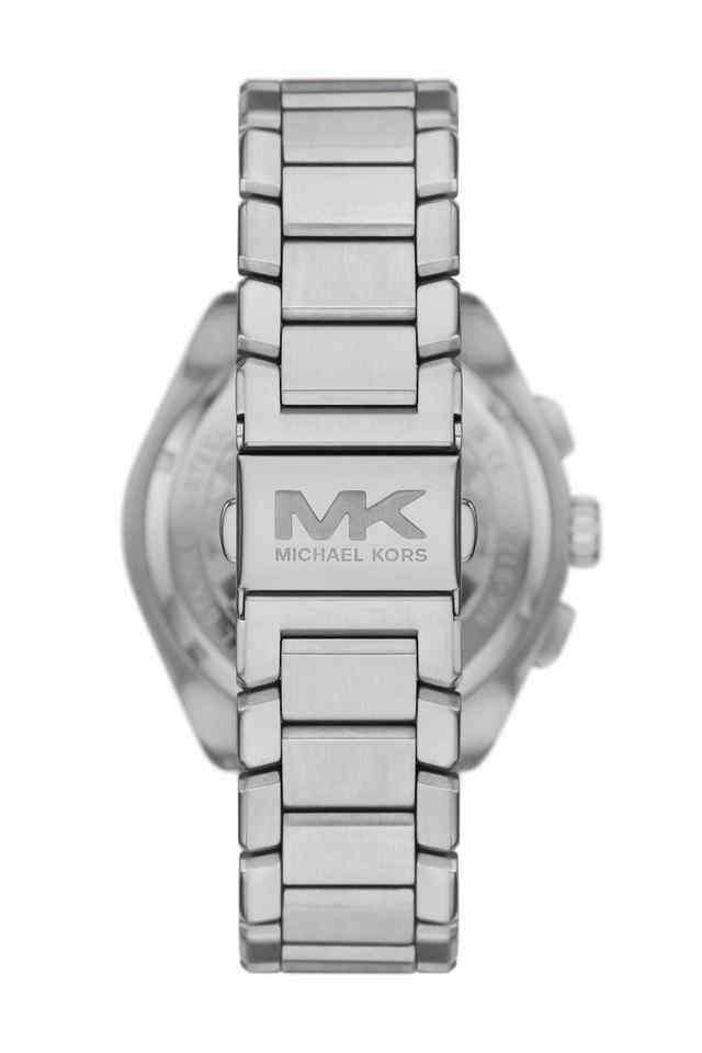 Accelerator-2-44-mm-Black-Dial-Stainless-Steel-Chronograph-Watch-for-Men---MK9176