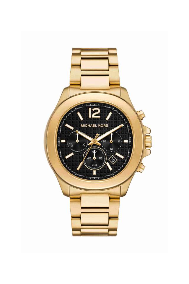 Sage-42-mm-Black-Dial-Stainless-Steel-Chronograph-Wrist-Watch-for-Men---MK9192