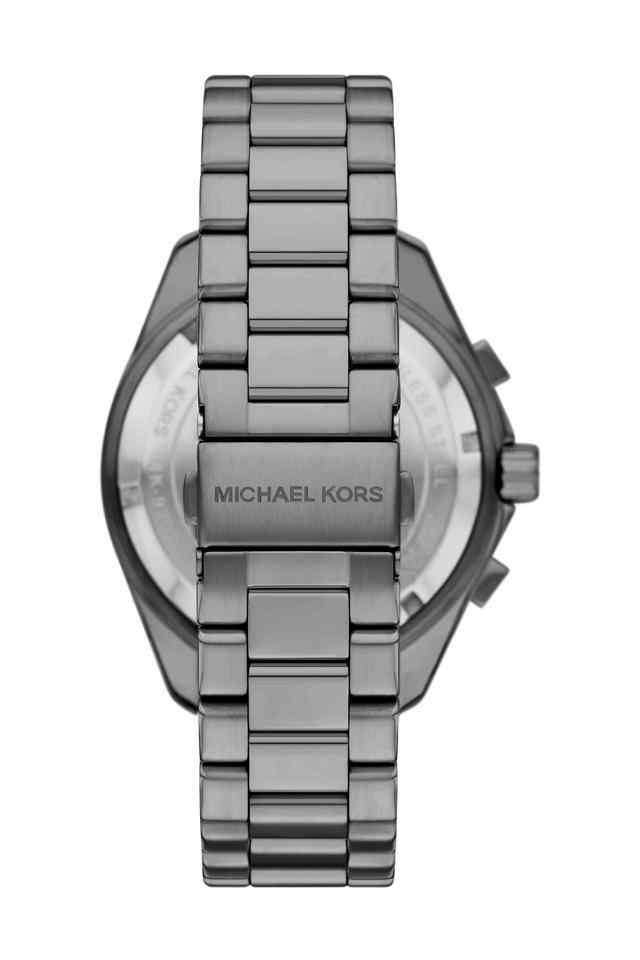 Maritime-45-mm-Black-Dial-Stainless-Steel-Chronograph-Watch-for-Men---MK9204I