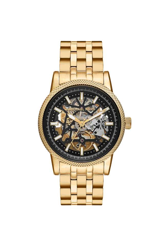 Hutton-43-mm-Black-Dial-Stainless-Steel-Analogue-Watch-for-Men---MKO1075