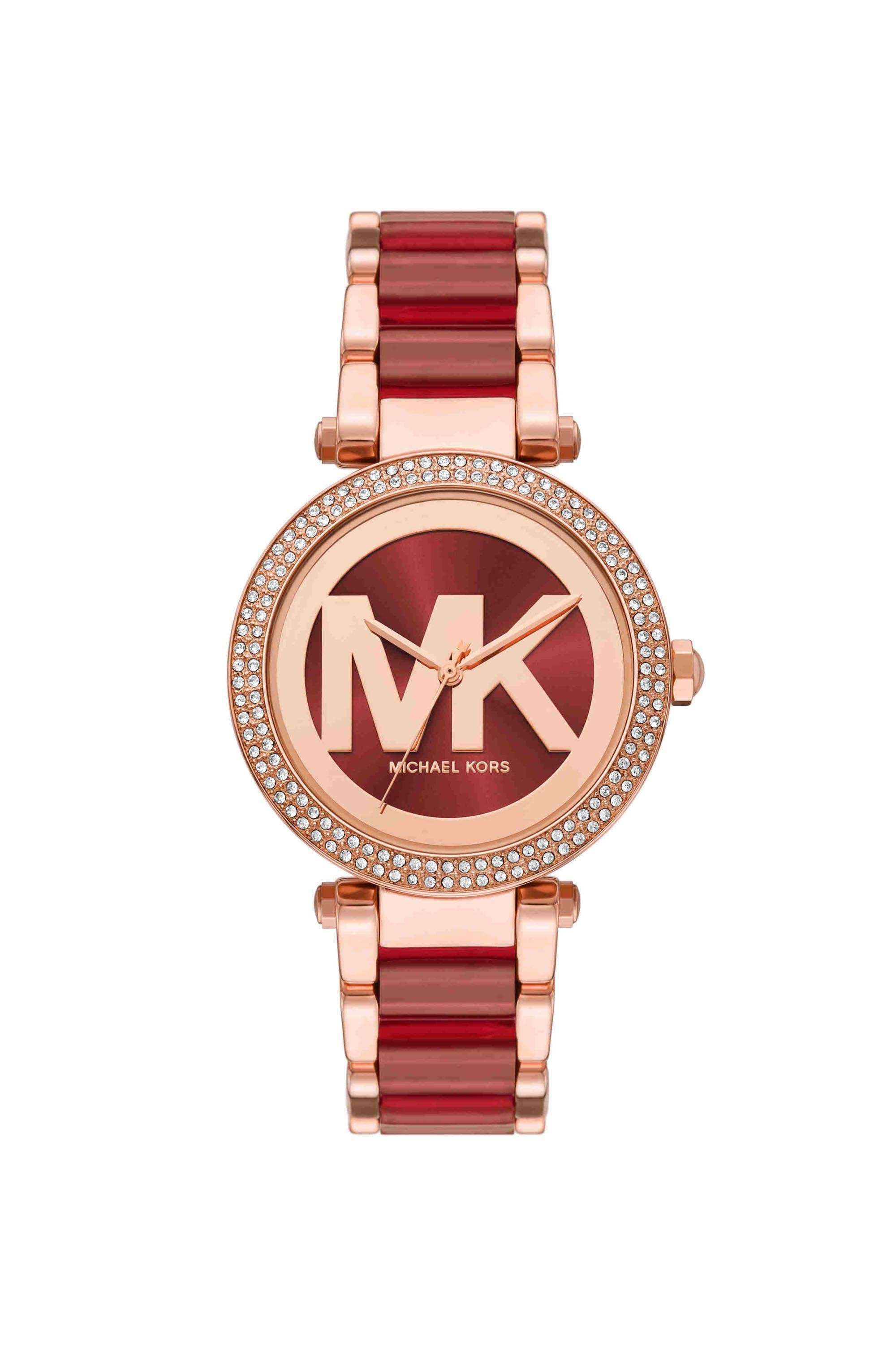 Parker-39-mm-Multicolour-Dial-Stainless-Steel-Analogue-Watch-For-Women---MKO1224