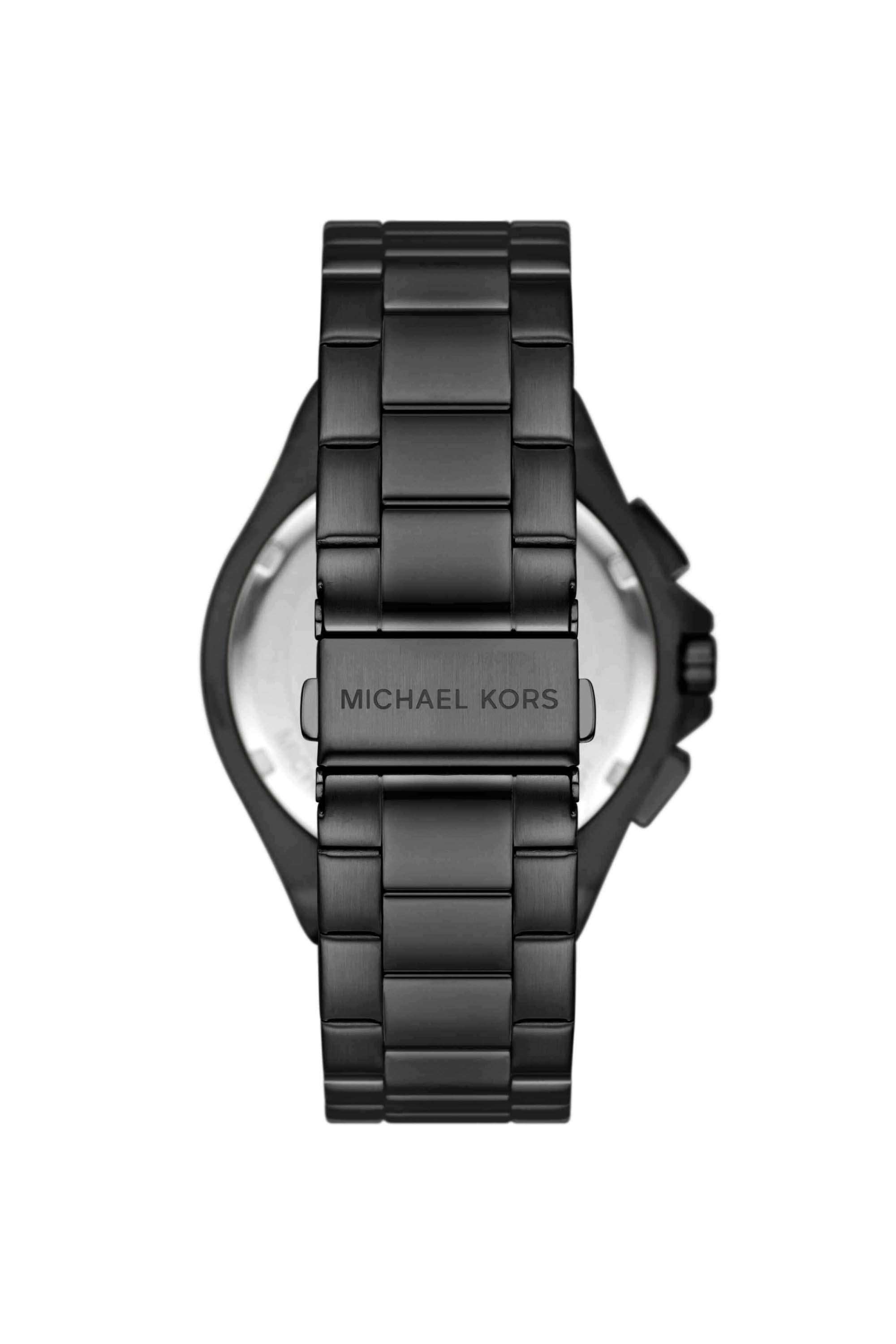micoco様 Buy MICHAEL KORS Black Lennox 45 mm Black Dial Stainless Steel