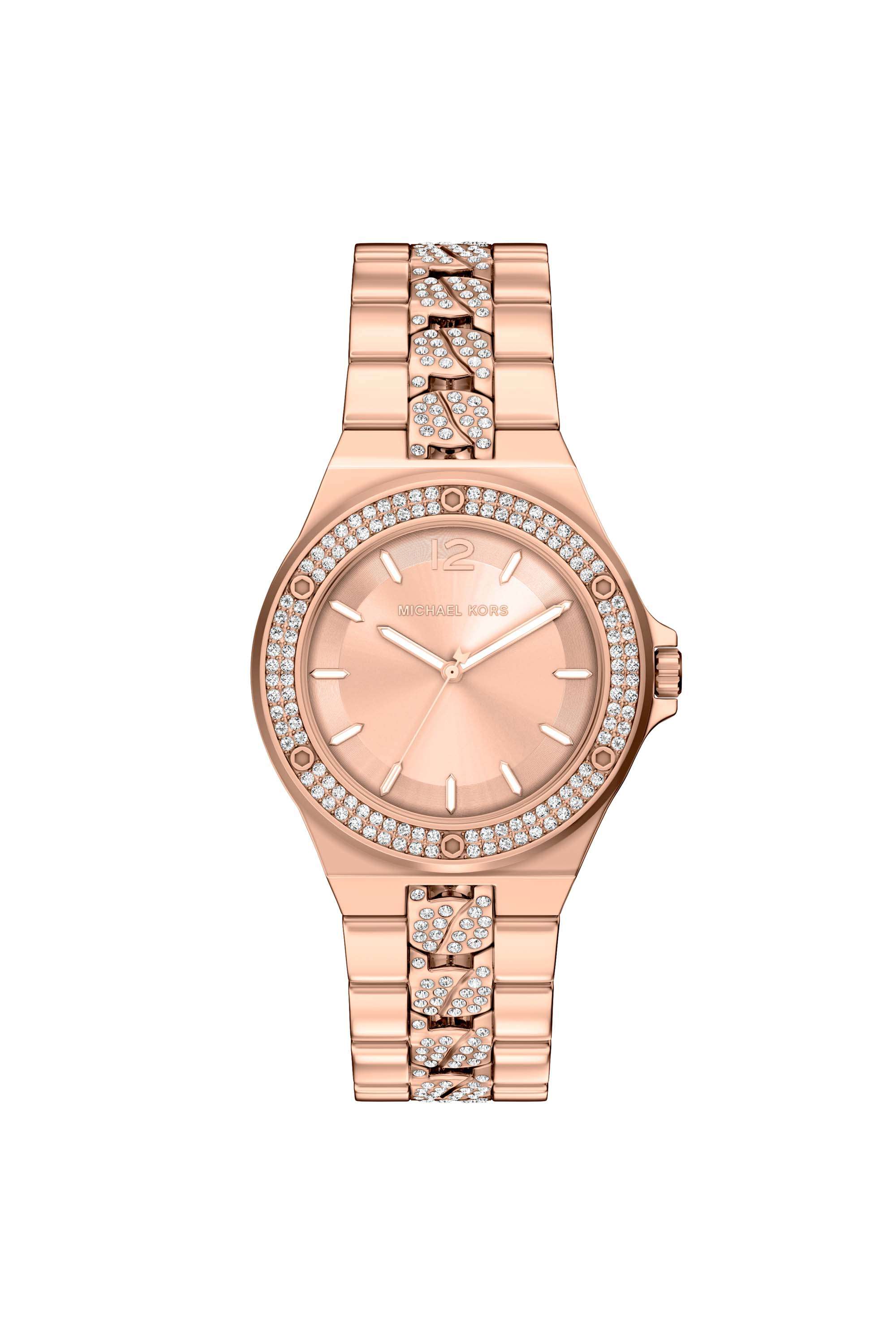 Lennox-37-mm-Rose-Gold-Dial-Stainless-Steel-Analogue-Watch-For-Women---MKO1247