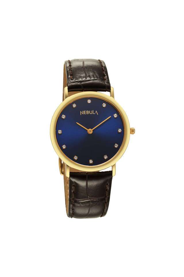 Buy Nebula NoColour Nebula 18 Karat Solid Gold Analog Watch for