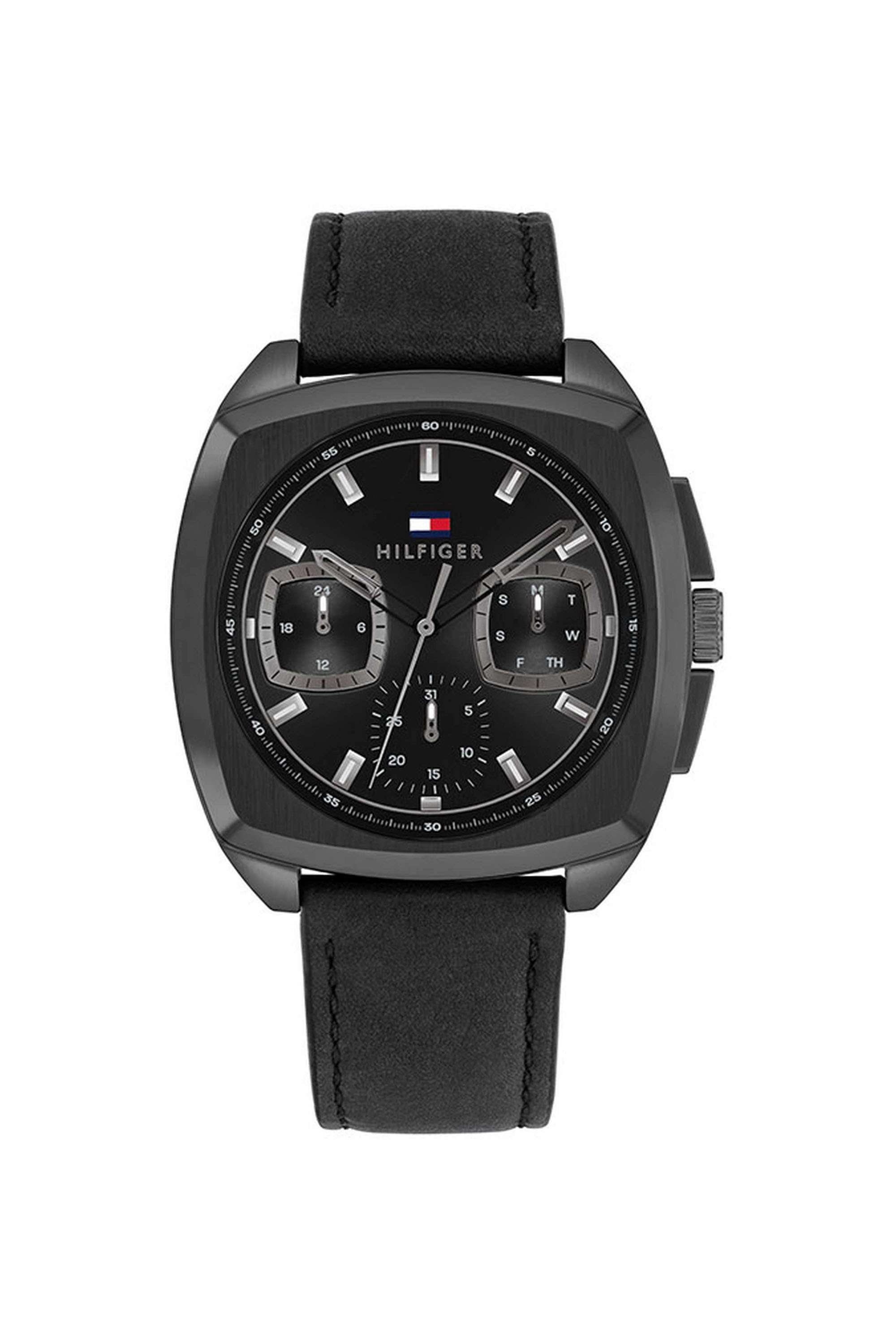 Apollo-42-mm-Quartz-Analogue-Watch-For-Men---Black-Dial-with-Black-Leather-Strap-(TH1710556)