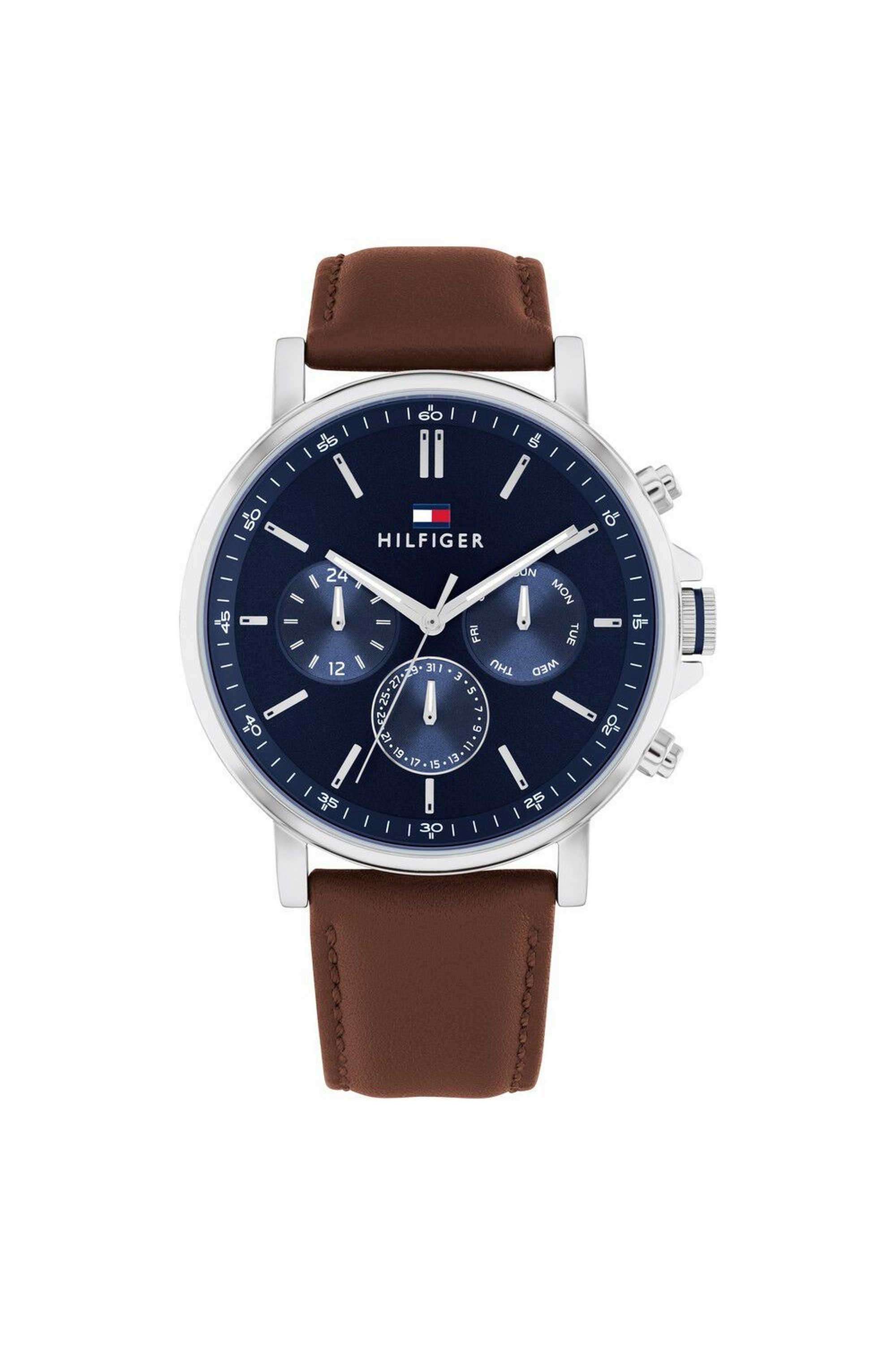 TYSON-44-mm-Blue-Dial-Leather-Analogue-Watch-For-Men---WNTTH1710585W