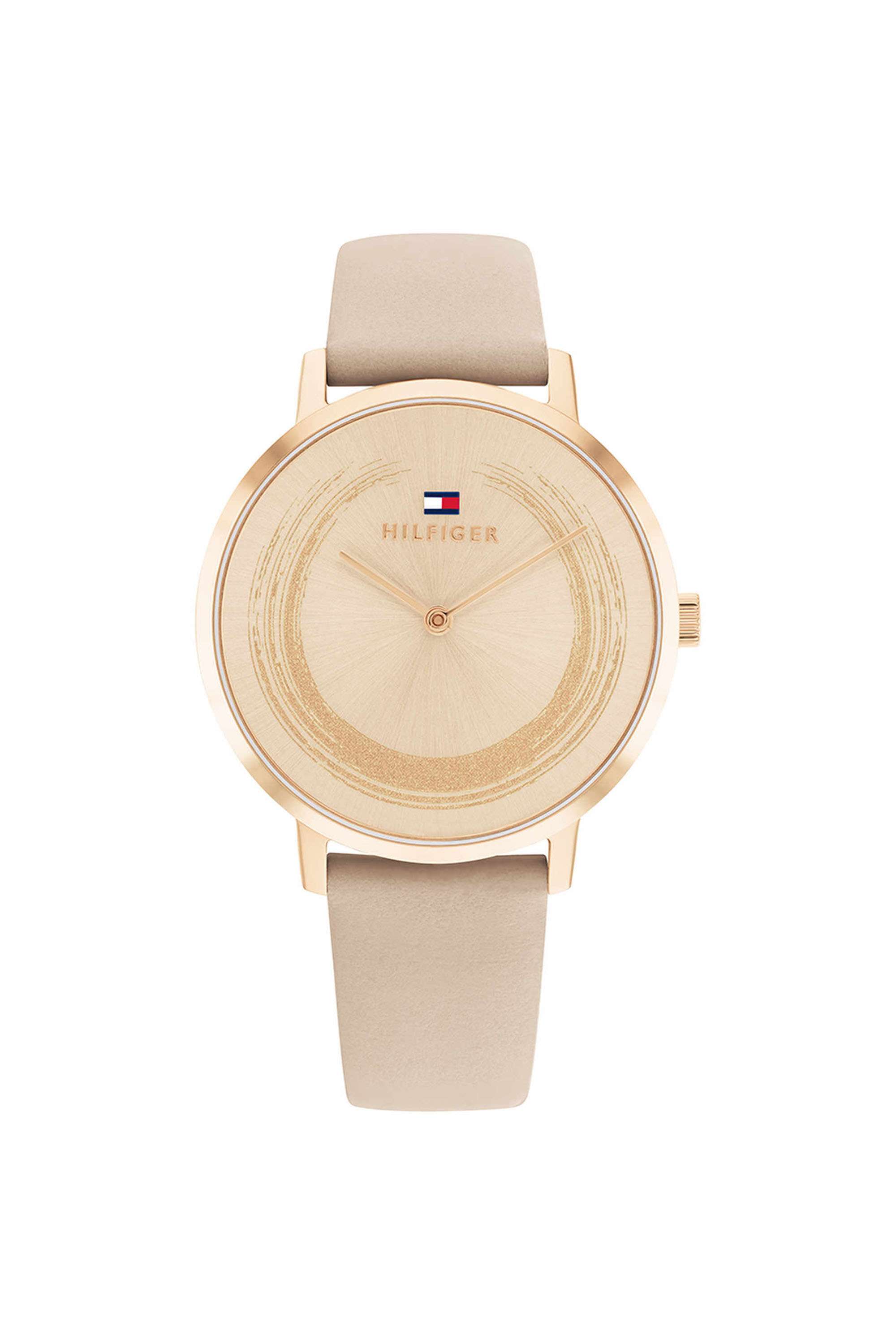 Tyson-34-mm-Quartz-Analogue-Watch-For-Women---Rose-Gold-Dial-with-Rose-Gold-Leather-Strap-(TH1782602)