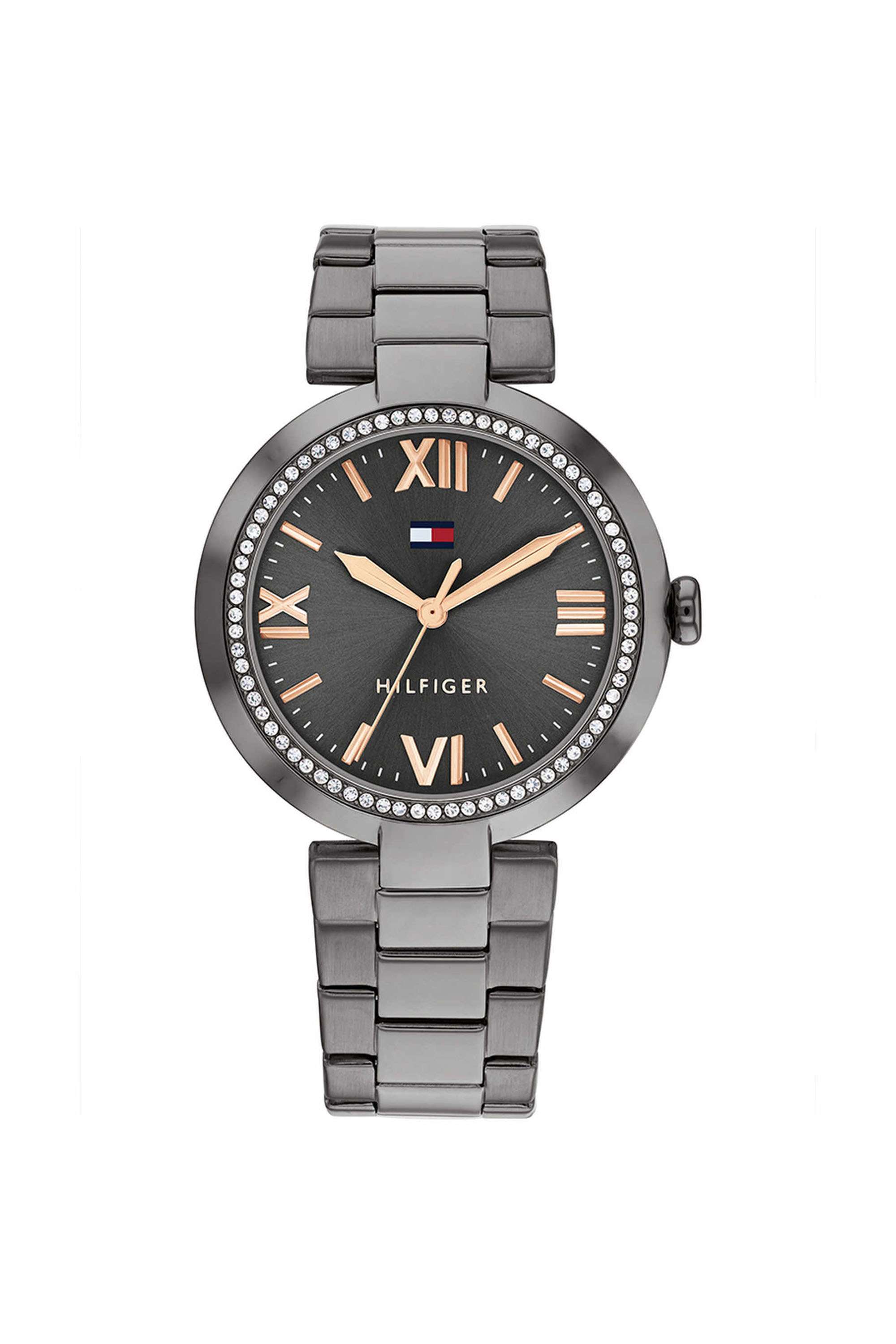 Alice-34-mm-Quartz-Analogue-Watch-For-Women---Grey-Dial-with-Grey-Stainless-Steel-Strap-(TH1782630)