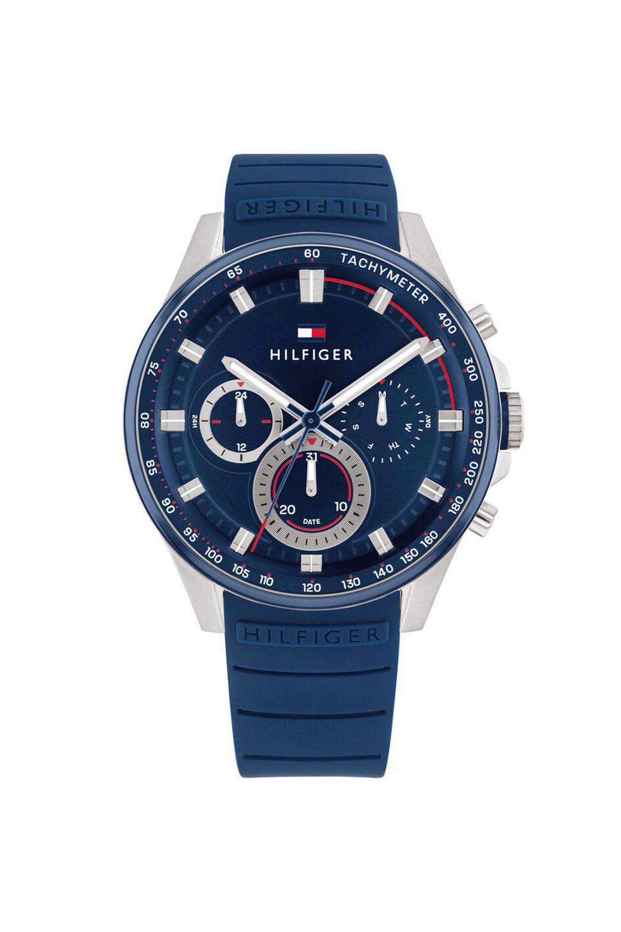 Max-Men-s-45-mm-Quartz-Analogue-Watch---Blue-Dial-with-Blue-Silicone-Strap-(WNTTH1791970W)