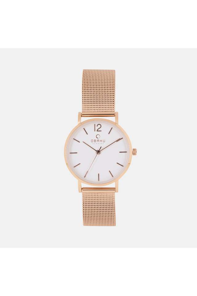 Womens-Mark-Lille-Rose-White-Dial-Stainless-Steel-Analog-Watch---V197LXVWMV