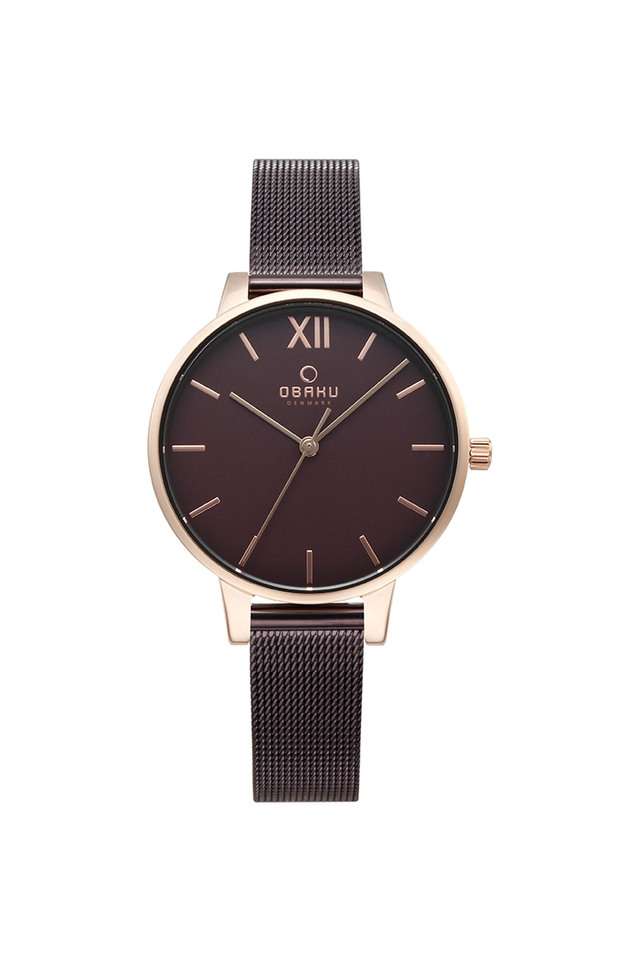 Womens-Liv-Walnut-Brown-Dial-Stainless-Steel-Analog-Watch---V209LXVNMN