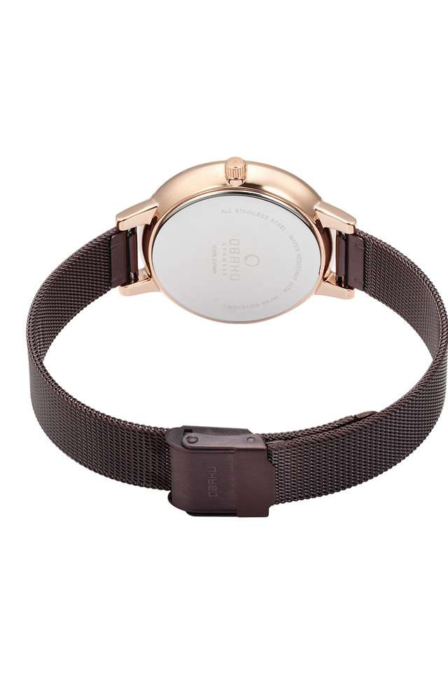 Womens-Liv-Walnut-Brown-Dial-Stainless-Steel-Analog-Watch---V209LXVNMN